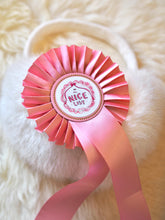 Load image into Gallery viewer, The Personalised ‘On The Nice List’ Luxury Rosette, Pink
