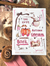 Load image into Gallery viewer, The Autumn Made by Leah Cosy Colouring Book
