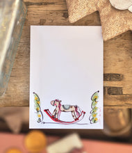 Load image into Gallery viewer, Little Rocking Horse Notes Pad
