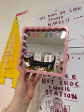 Load image into Gallery viewer, The Daily Mirror 11 (small wavy pink) “Sausage Dog &amp; Bunting”
