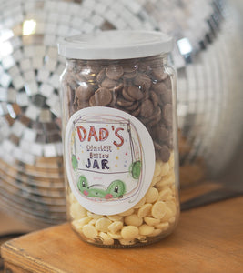 Father's Day Luxury ‘Dad’s Buttons Jar’