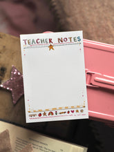 Load image into Gallery viewer, ‘Teacher Notes’ Little Notes Pad
