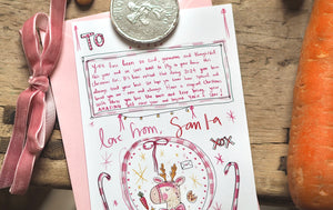 Personalised Pink Letter From Santa