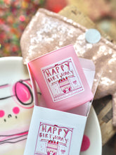 Load image into Gallery viewer, Pink Birthday Cake Candle
