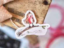 Load image into Gallery viewer, ‘Remembrance Girly’ Robin Air Freshener
