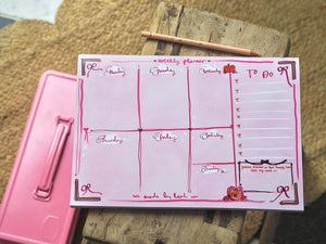 The Cosy Girly Aesthetic Weekly Planner