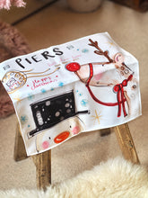 Load image into Gallery viewer, Personalised Christmas Napkins, All Designs
