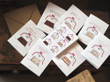 Load image into Gallery viewer, The Bakery Pack Of 8 Cookie Notelets
