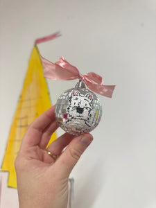 Bespoke Pet Disco Bauble