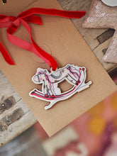 Load image into Gallery viewer, The Rocking Horse Wooden Hanging Decoration
