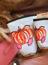 Load image into Gallery viewer, ‘Cosy Up’ Pumpkin Coffee Cosy Sleeve
