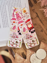Load image into Gallery viewer, Christmas Pink Doodles Bookmark
