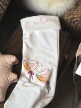Load image into Gallery viewer, The ‘Cheers’ Velvet Stocking
