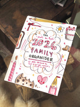 Load image into Gallery viewer, 2026 A3 Family Organiser
