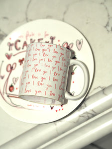 ‘I Love You’ Ceramic Mug