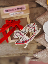 Load image into Gallery viewer, The Rocking Horse Wooden Hanging Decoration
