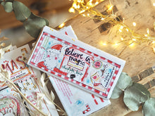 Load image into Gallery viewer, The Made By Leah ‘Believe In Magic’ Santa Chocolate Bar
