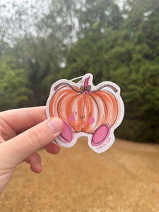 ‘Pumpkin Girly’ Air Freshener