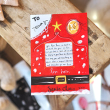 Load image into Gallery viewer, Personalised Red Letter From Santa

