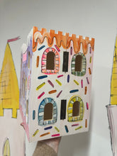 Load image into Gallery viewer, The Hand Painted Wooden Castle Dolls House ‘The Candy Castle’

