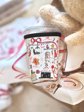 Load image into Gallery viewer, ‘Christmas Girly’ Coffee Cosy Sleeve
