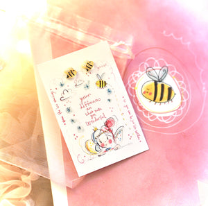 Cute Bee Studs