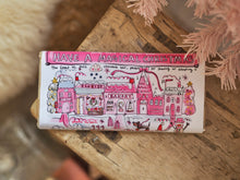 Load image into Gallery viewer, 200g The XL Cutie Pink Christmas Village Chocolate Bar
