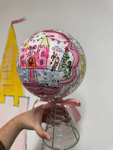 Load image into Gallery viewer, The Made by Leah Disco Tree Topper XL ‘Pink Christmas Castle’

