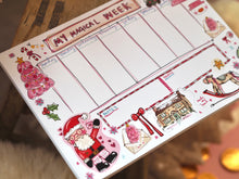 Load image into Gallery viewer, ‘My Magical Week’ A4 Note Pad Planner

