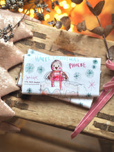 Load image into Gallery viewer, The Personalised Christmas Robin Chocolate Bar
