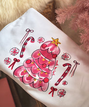 Load image into Gallery viewer, The Pink Christmas Tree Sweater/Hoodie
