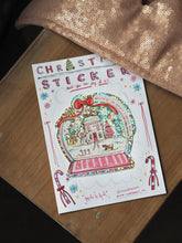 Load image into Gallery viewer, ‘The Snow Globe’ Cutie Christmas Sticker
