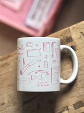 Load image into Gallery viewer, The Pink Graduation Sketches Mug
