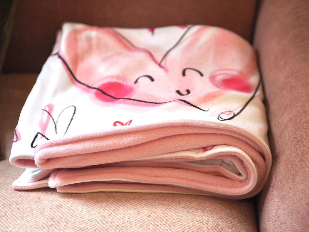 Luxury Hearts Blanket XL