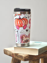 Load image into Gallery viewer, Cosy Season Girly Travel Mug
