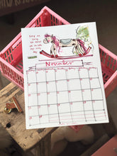 Load image into Gallery viewer, 2027 A4 ‘The Made by Leah Quotes &amp; Doodles Calendar’
