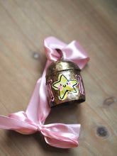 Load image into Gallery viewer, Hand Painted Brass Bell 1 ‘Wish Upon A Star’
