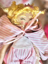 Load image into Gallery viewer, ‘Peggy’ The Hand Made Character Heirloom Doll &amp; Book Combo
