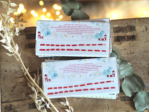 The Made By Leah ‘Believe In Magic’ Santa Chocolate Bar