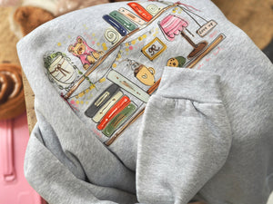 Cosy Bookshelf Sweater