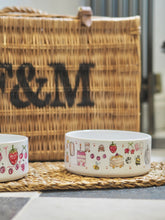 Load image into Gallery viewer, The Personalised Cute Doodles Dog Bowl
