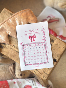 2026 A5 Girly Positive Desk Calendar