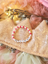 Load image into Gallery viewer, Candy Cane ‘Believe’ Children&#39;s Bracelet
