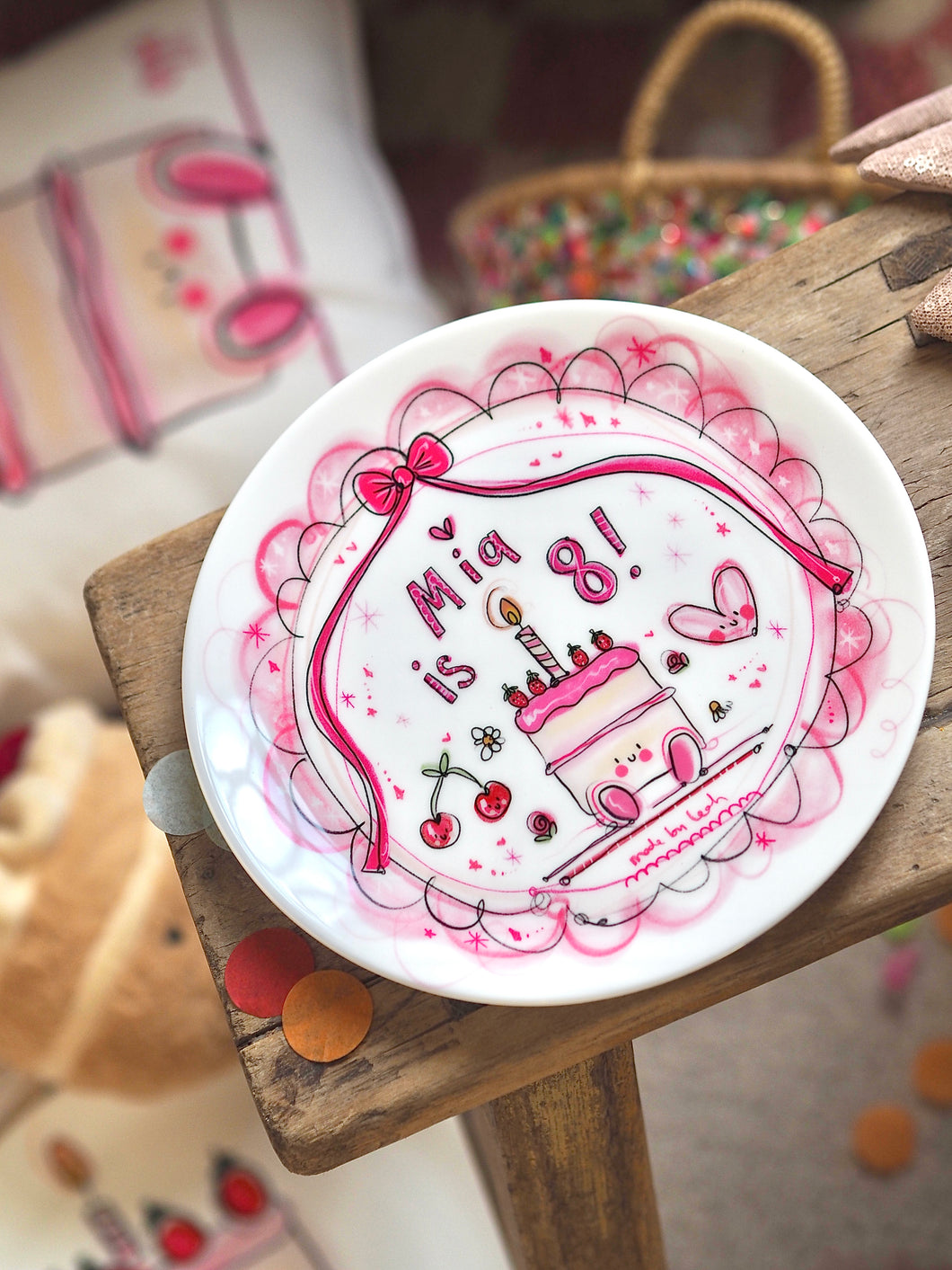 Pre Order The Bespoke Age Birthday Plate