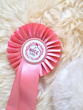Load image into Gallery viewer, The Personalised ‘On The Nice List’ Luxury Rosette, Pink
