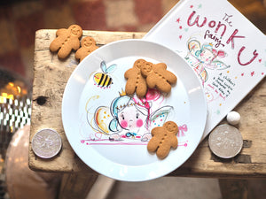 Children’s Character Plate ‘The Wonky Fairy’