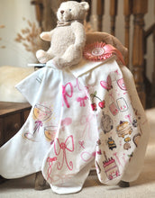 Load image into Gallery viewer, The ‘Pink Reindeer’ Velvet Stocking
