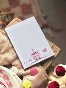 Little Strawberry Cake Notes Pad