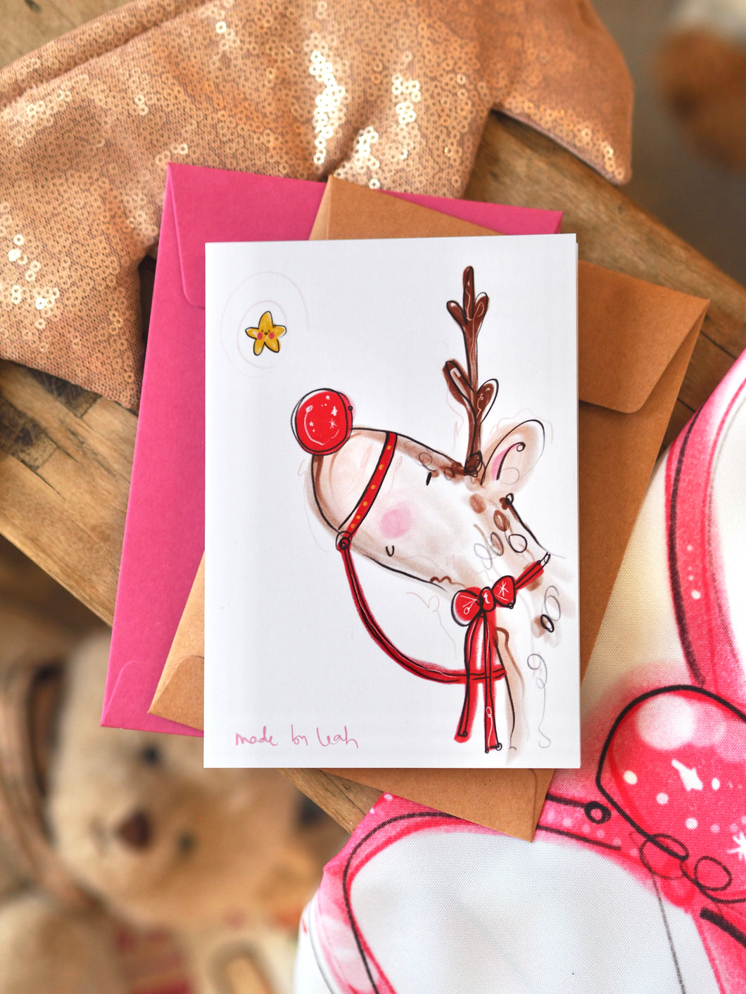 Red Reindeer Design