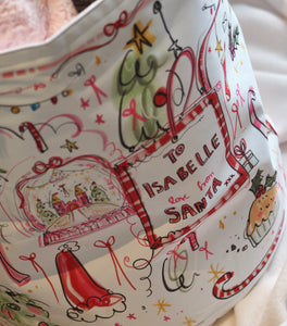 The Personalised Christmas Design Sack